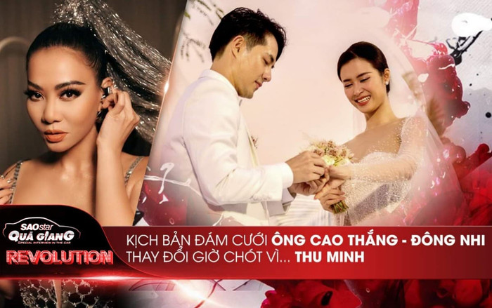 Kịch bản đám cưới Đông Nhi - Ông Cao Thắng thay đổi phút cuối chỉ vì… Thu Minh! Ảnh 2
