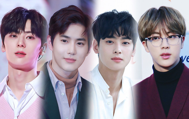 11 idol nam đẹp nhất Kbiz trên Twitter: Jin (BTS) và Cha Eun Woo không phải là người đứng đầu! Ảnh 2