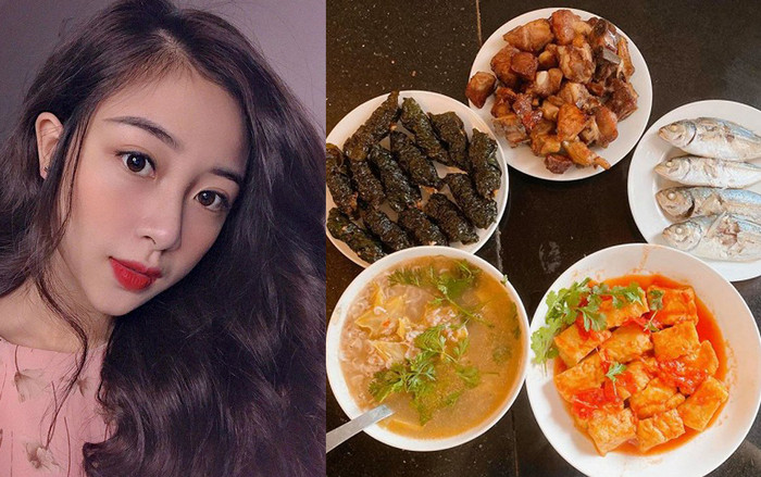 Vợ Phan Văn Đức khoe ảnh mâm cơm gia đình, dân mạng hết lời khen: 'Vợ như này ai chẳng muốn có' Ảnh 2