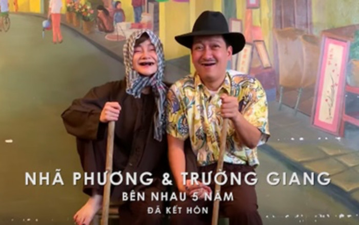 Khi Trường Giang 'hoạ mặt' cho Nhã Phương để quay hình: Thợ make-up cũng phải 'bái phục' Ảnh 2