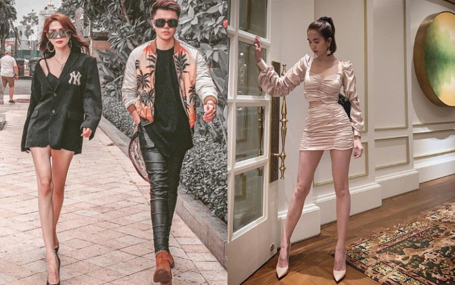 Diện vest giấu quần sành điệu, Ngọc Trinh khiến dân tình tò mò vì đôi chân quá gầy Ảnh 2