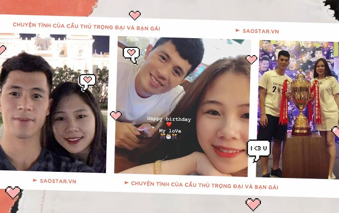 Chuyện tình lãng mạn của cầu thủ Đình Trọng và bạn gái lâu năm khiến dân tình ngưỡng mộ Ảnh 2