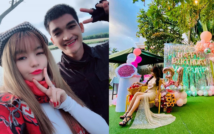 Bạn gái Mạc Văn Khoa khoe dáng gợi cảm, quyến rũ trong tiệc sinh nhật mừng tuổi 31 Ảnh 2