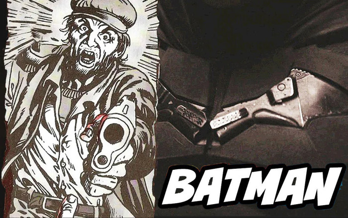 Biểu tượng Batman trên bộ giáp chính là khẩu súng đã giết cha mẹ anh? Ảnh 2