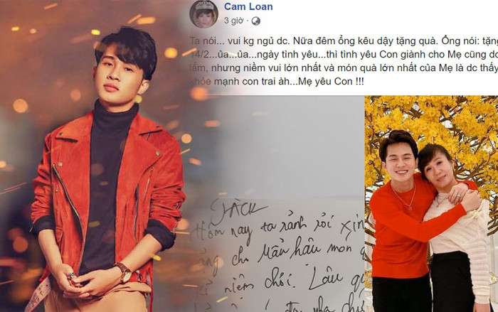 Jack viết thư tay gửi mẹ dịp Valentine: 'Sức khoẻ và luôn xinh đẹp' Ảnh 2