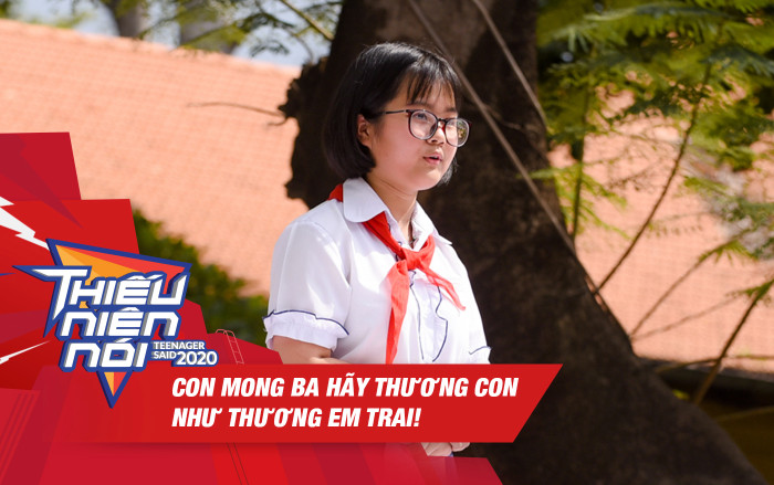 Tập 2 Thiếu niên nói 2020: Ba mẹ sinh em trai, cô bé lớp 8 buồn lòng vì nghĩ mình 'bị hắt hủi' Ảnh 2