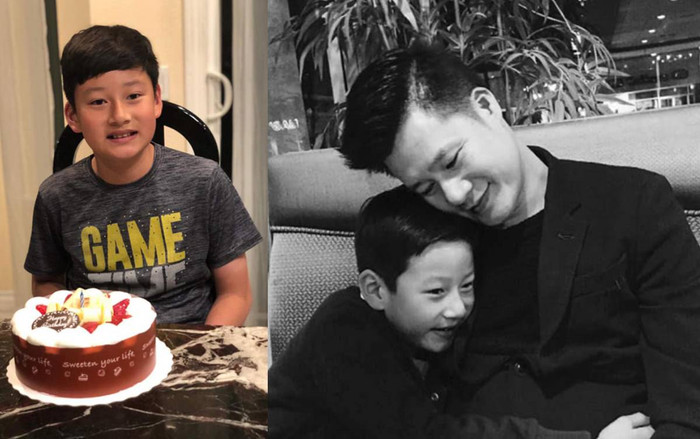 Con trai của Quang Dũng và Jennifer Phạm gây bất ngờ về ngoại hình trong tiệc sinh nhật tròn 12 tuổi Ảnh 2