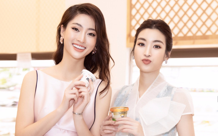 Sau khi cắt tóc ngắn, Lương Thuỳ Linh đứng cạnh Đỗ Mỹ Linh trông như một cặp song sinh Ảnh 2