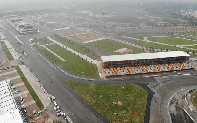 Đường đua F1 ở Hà Nội giờ ra sao khi sắp đến ngày khởi tranh? Ảnh 2