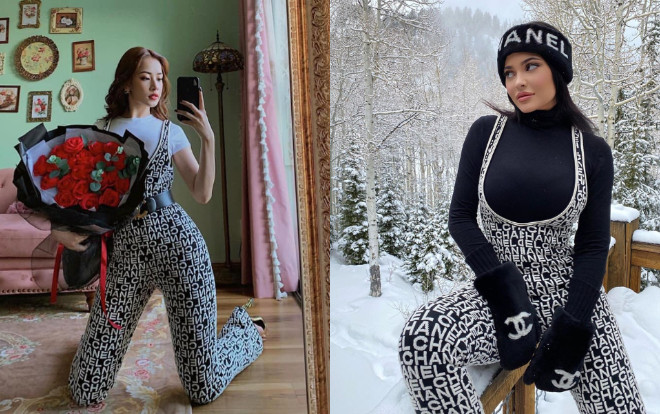 Chi Pu diện Chanel jumpsuit đắt đỏ 'đụng độ' với Kylie Jenner Ảnh 2