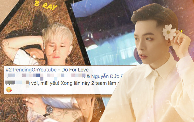 'Do For Love' đạt top 2 trending, phía B Ray 'thả thính' màn kết hợp mới với Đức Phúc? Ảnh 2