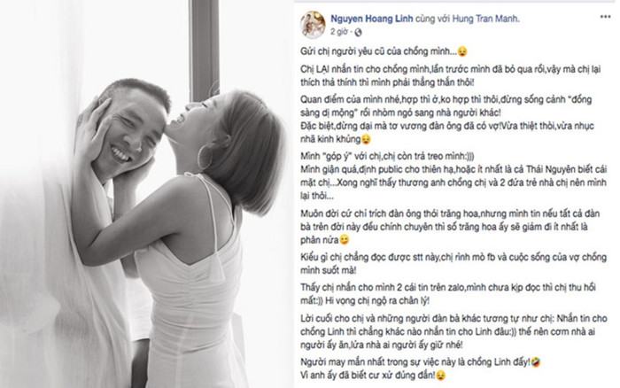 MC Hoàng Linh 'Chúng tôi là chiến sĩ' dằn mặt cô gái chuyên thả thính chồng Ảnh 2