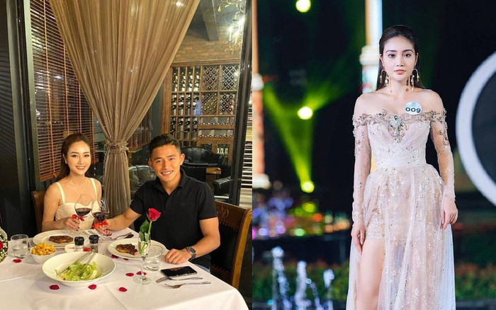 Thủ môn Văn Biểu khoe người yêu cực xinh, thì ra nữ chính là gương mặt quen thuộc của nhiều cuộc thi nhan sắc Ảnh 2