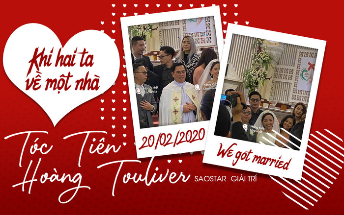 Hàng hiếm: Tóc Tiên diện váy cưới gợi cảm e ấp bên Hoàng Touliver, khi hai ta về chung một nhà Ảnh 2