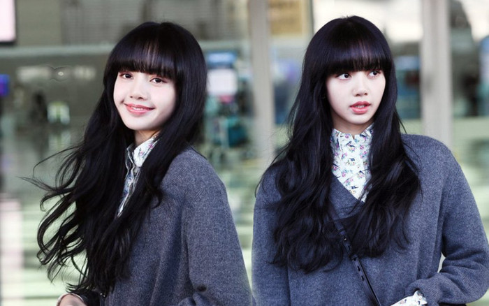 Lisa (BLACKPINK) ghi điểm tuyệt đối với gương mặt xinh như búp bê và mái tóc đen dài Ảnh 2