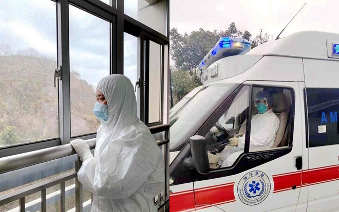 Vì dịch corona, hai vợ chồng làm cùng bệnh viện nhưng chỉ có thể gặp nhau vẻn vẹn 2 lần trong nửa tháng Ảnh 2