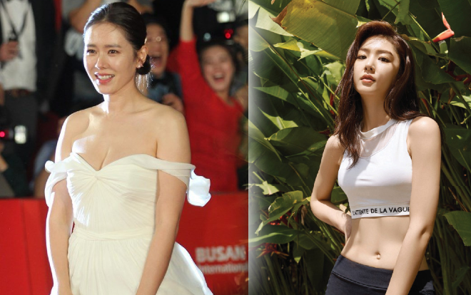 Chị đẹp Son Ye Jin và 'tình địch' Seo Ji Hye sở hữu thân hình nóng bỏng chả kém cạnh người mẫu Ảnh 2