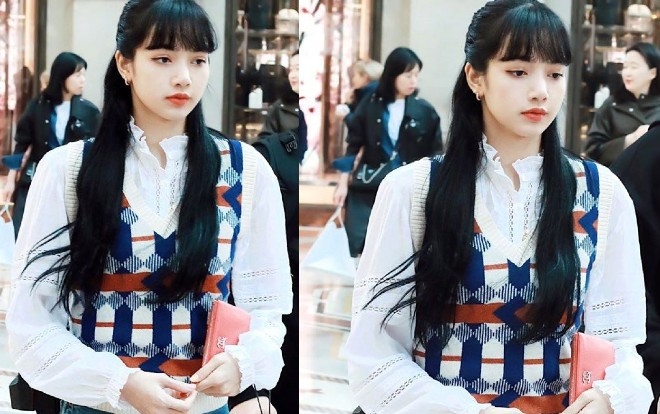 'Búp bê Thái Lan' đi dạo thành phố Milan shopping thôi mà 'xinh đáo để' đậm đà style nữ tính Ảnh 2