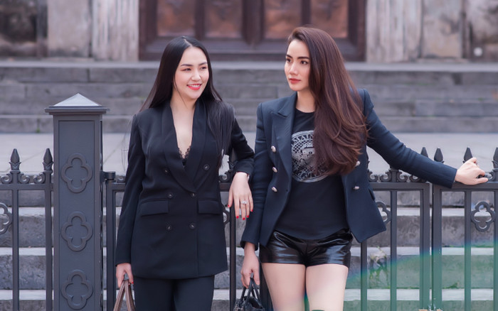 Hương Baby và Trang Nhung cùng nhau dạo phố khoe nhan sắc xinh đẹp Ảnh 2