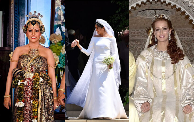 22 chiếc váy cưới hoàng gia nổi tiếng nhất thế giới từng gây bão truyền thông Ảnh 2