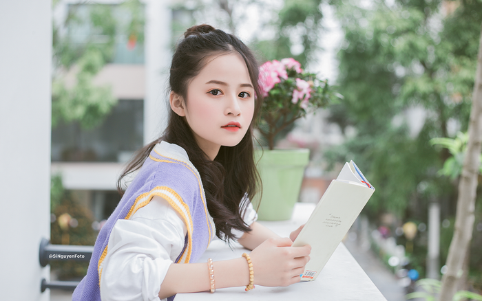 Nữ sinh 2k5 Hưng Yên 'gây thương nhớ' bởi nét đẹp trong trẻo, sở hữu nét mặt giống ca sĩ Chi Pu Ảnh 2