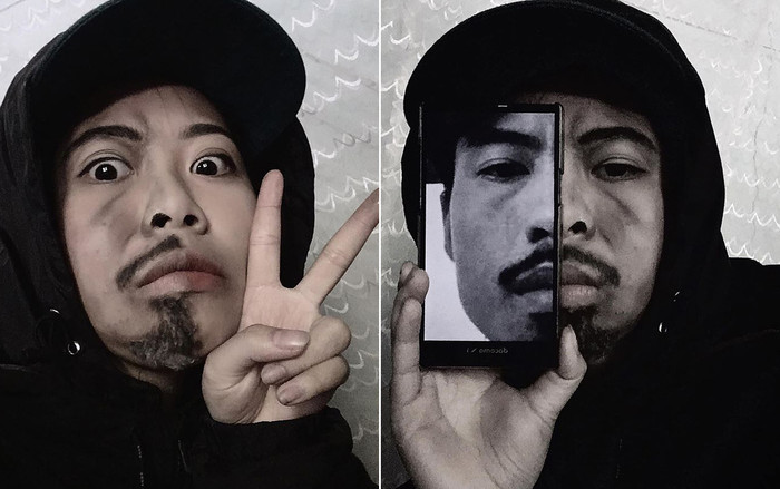 Cô gái hóa trang thành Đen Vâu 'đỉnh' đến mức chính chủ còn phải khen ngợi: 'Giống dã man' Ảnh 2