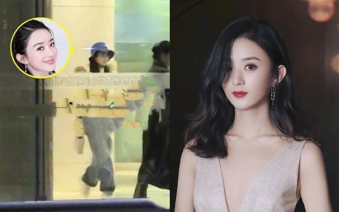 Triệu Lệ Dĩnh vô tư không đeo khẩu trang xuất hiện tại sân bay giữa dịch bệnh hoành hành Ảnh 2