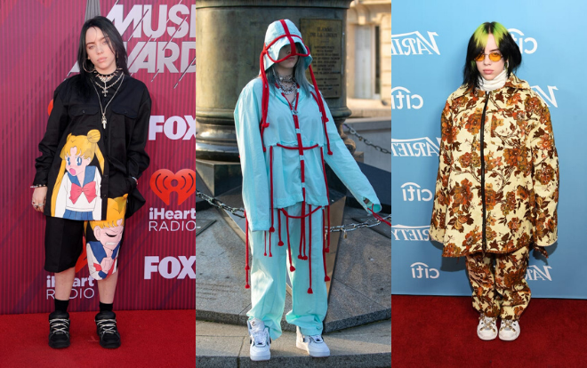 Âm nhạc khác người đã đành, gu thời trang của Billie Eilish cũng quái dị không kém Ảnh 2
