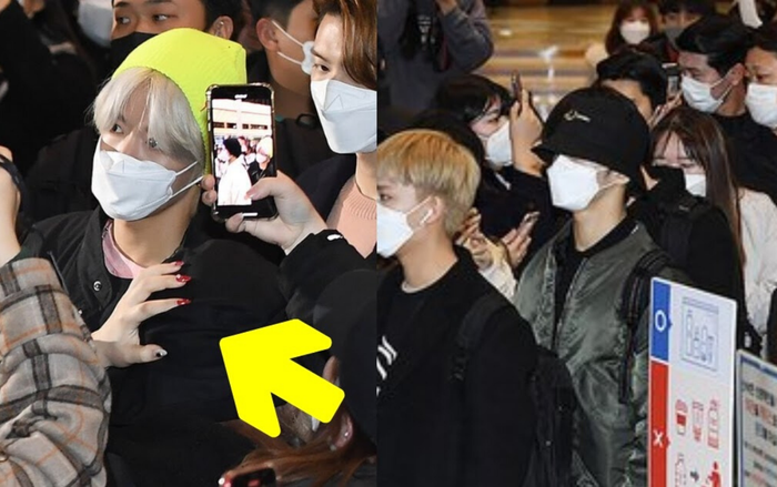 NCT 127 bị đám đông vây kín tại sân bay Gimpo: Yuta thậm chí bị fan đụng chạm Ảnh 2