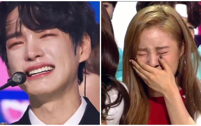 Phản ứng của những nhóm nhạc K-pop trong lần đầu tiên nhận được giải thưởng âm nhạc Ảnh 2