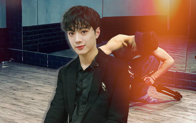 Fan không-dám-chớp-mắt trước body cơ bắp KuanLin (Wanna One) vừa cập nhật Weibo Ảnh 2