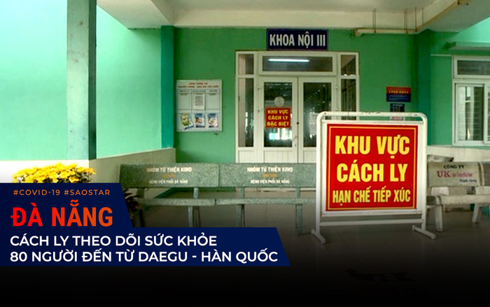 Đà Nẵng cách ly theo dõi sức khỏe 80 người đến từ Daegu - Hàn Quốc Ảnh 2
