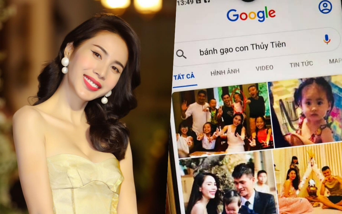 Bánh Gạo tự tìm kiếm mình trên Google: Thủy Tiên 'cười ngất', Công Vinh bất ngờ bị… 'ra rìa' Ảnh 2