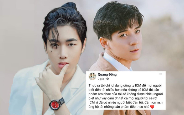 Thực hư việc Quang Đông 'đăng đàn' chỉ lợi dụng K-ICM và sẽ sớm rời công ty? Ảnh 2