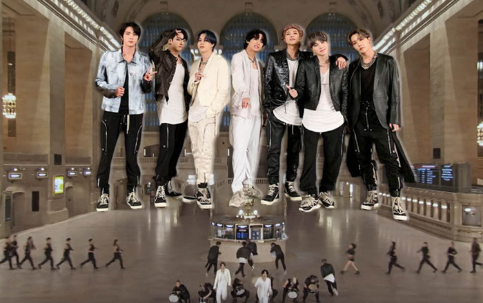 Xem ngay sân khấu ON đầu tiên của BTS tại nhà ga lớn nhất thế giới trong The Tonight Show Ảnh 2