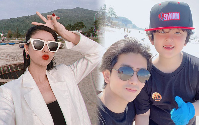Chụp ảnh cùng con trai, Tim hi vọng ngày 'đoàn tụ' cùng Trương Quỳnh Anh sẽ đến thật gần? Ảnh 2