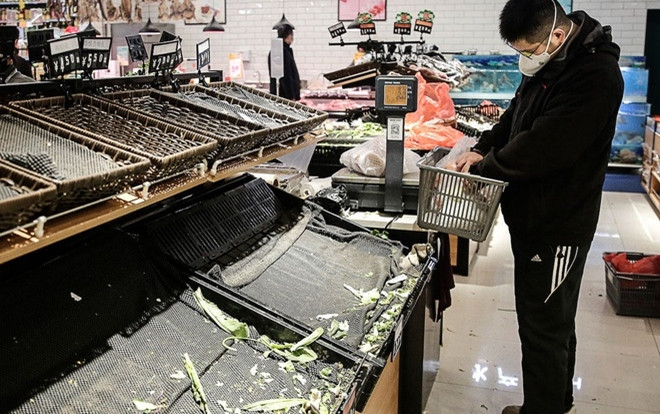 Cuộc sống thiếu lương thực ở Vũ Hán Ảnh 2