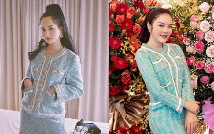 Đụng hàng váy áo trăm triệu, Lý Nhã Kỳ sang tựa 'tổng tài', Trúc Anh 'Mắt Biếc' đẹp tựa nàng thơ Ảnh 2