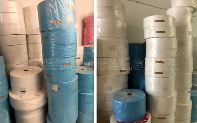 Thu giữ 6.000 chiếc khẩu trang tại cơ sở sản xuất không phép ở Đồng Nai Ảnh 2