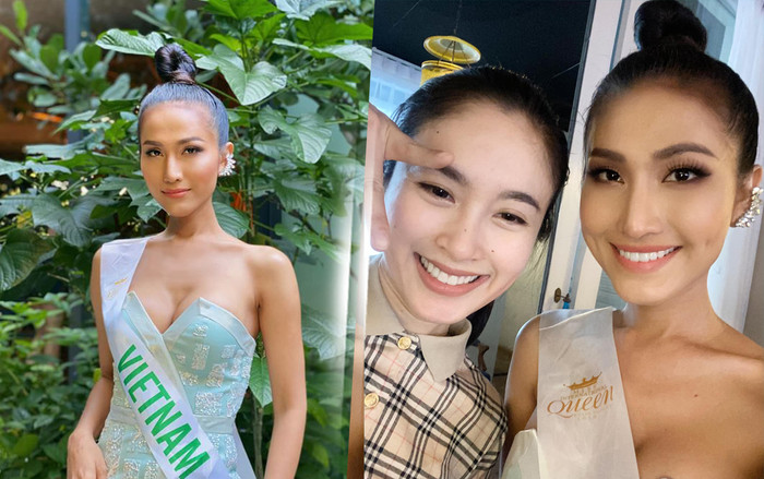 Hoa hậu Chuyển giới Nong Poy mặt mộc vẫn xinh rạng ngời, fan hy vọng Hoài Sa được 'truyền may mắn' Ảnh 2