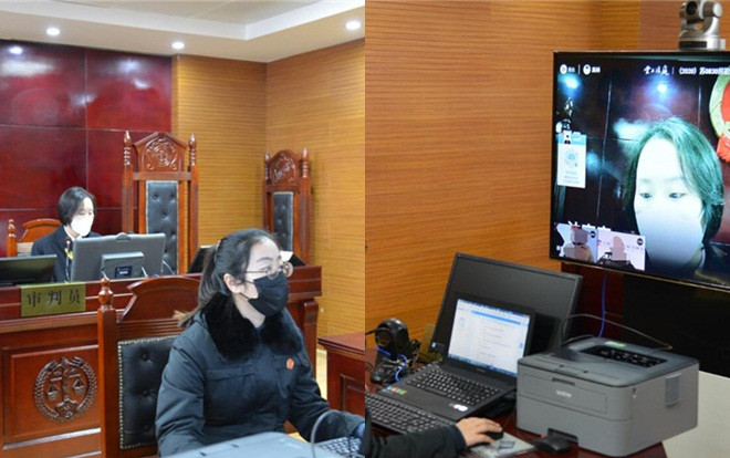 Những phiên tòa online vì dịch corona tại Trung Quốc Ảnh 2
