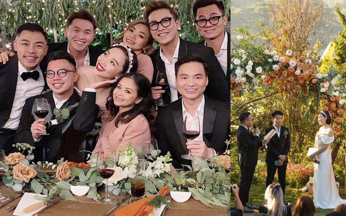 Ngắm loạt ảnh đám cưới của Tóc Tiên - Hoàng Touliver: Đơn giản bên những người thân nhất Ảnh 2