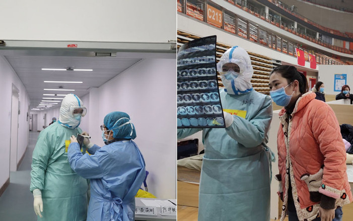 Một ngày bận rộn của bác sĩ chống dịch COVID-19 tại 'tuyến đầu' Vũ Hán Ảnh 2