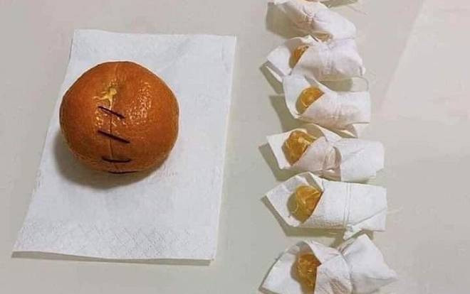 Nghỉ học dài ngày, dân mạng lại tiếp tục sáng tạo trào lưu 'phẫu thuật…cho quýt' Ảnh 2