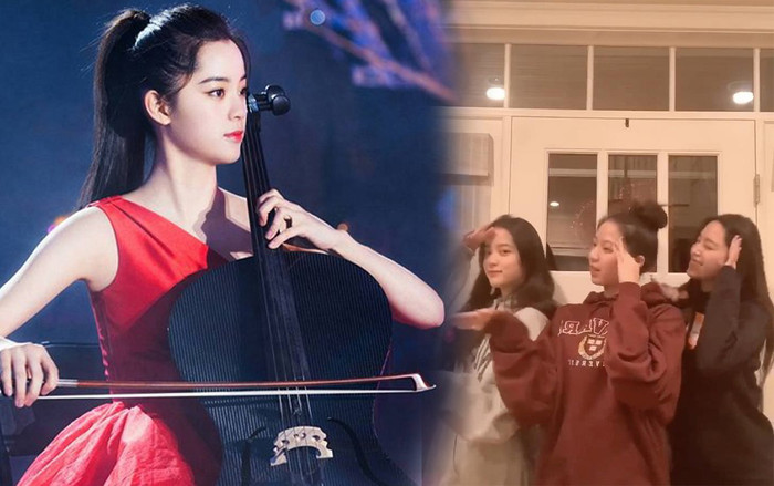 Âu Dương Na Na với hai chị em gái cùng khung hình: Gen xinh đẹp vượt trội, dường như dùng chung một khuôn mặt Ảnh 2
