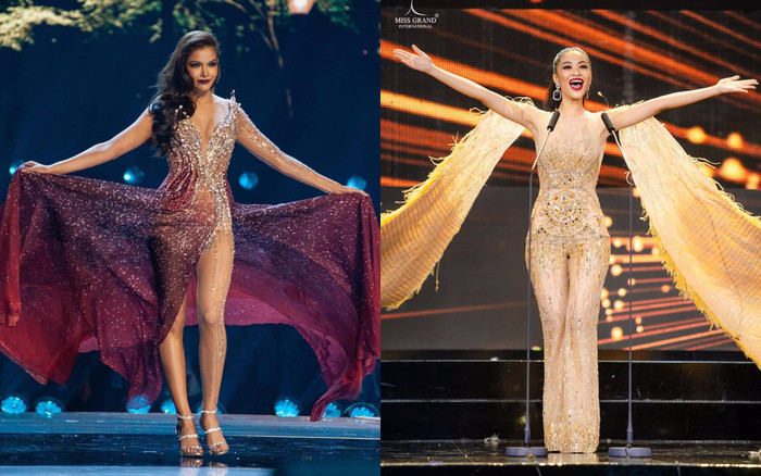 Từ jumpsuit của Kiều Loan nhìn sang kiểu váy '2 trong 1' ảo diệu ở Miss Universe, đại diện Việt chưa mặc một lần Ảnh 2