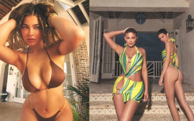 Cư dân mạng 'đau mắt' trước loạt ảnh bikini gợi cảm của chân dài Kendall và Kylie Jenner Ảnh 2