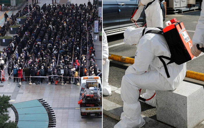 Quá tải bệnh nhân tại tâm dịch Covid-19, y bác sĩ ở Hàn Quốc sụp đổ vì kiệt sức Ảnh 2