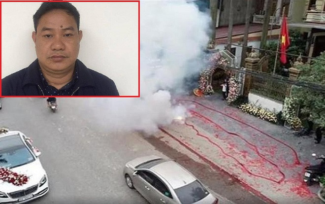 Vụ gia đình Hà Nội đốt dây pháo hàng chục mét mừng đám cưới: Khởi tố vụ án, tạm giữ hình sự người đàn ông 40 tuổi Ảnh 2