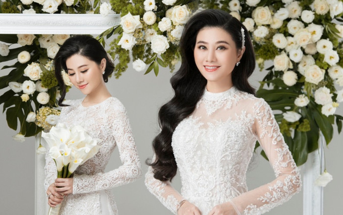 NSƯT Quế Trân trang điểm cô dâu tươi trẻ, không ai tin đã 39 tuổi Ảnh 2